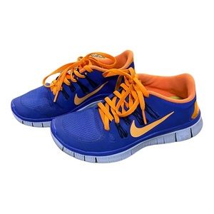 NIKE | Free 5.0 Running Shoe Violet Force/Citrus/Purple A7